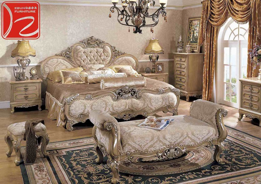 vintage yatak odası dekorasyonu