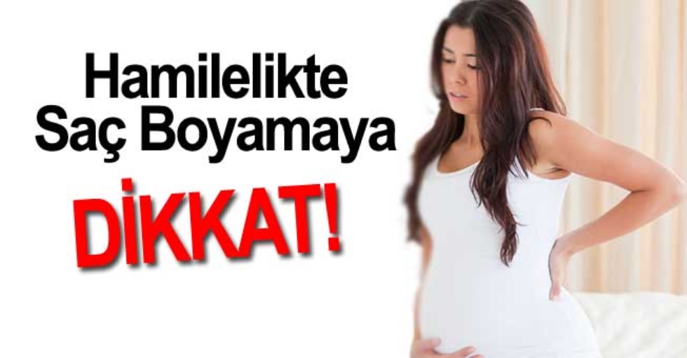 Hamilelikte Saç Boyamaya Dikkat